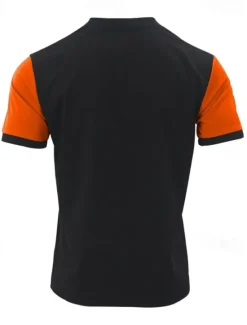 Discount OUKU Men's Golf Shirt Golf Polos Shirts Work Casual Stand Collar Short Sleeve Basic Modern Stripes Buttons Summer Spring Regular Fit White Red Orange Green Gray Golf Shirt