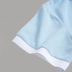 Hot OUKU Men's Golf Shirt Knit Polo Business Casual Classic Short Sleeve Fashion Solid Color Button Knitted Summer Spring Regular Fit Light Brown White Burgundy Sky Blue Dark Grey Golf Shirt