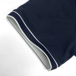 New OUKU Men's Golf Shirt Pique Polo Shirt Work Business Ribbed Polo Collar Classic Short Sleeve Basic Modern Solid Color Buttons Ribbed Spring & Summer Regular Fit Black Wine Navy Blue Royal Blue Golf Shirt