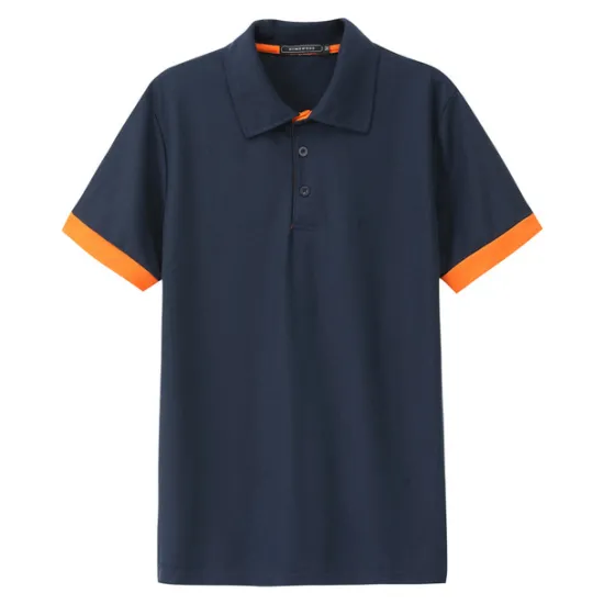 Hot OUKU Men's Golf Shirt Polo Casual Sports Classic Short Sleeve Basic Casual Solid Color Plain Button Front Summer Spring Regular Fit Apple Green Light Pink Golden yellow Lake blue Yellow and Navy Black