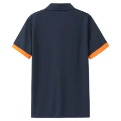 Hot OUKU Men's Golf Shirt Polo Casual Sports Classic Short Sleeve Basic Casual Solid Color Plain Button Front Summer Spring Regular Fit Apple Green Light Pink Golden yellow Lake blue Yellow and Navy Black