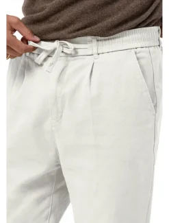 Clearance OUKU Men's Graduation Dress Pants Trousers Slacks Summer Pants Pocket Drawstring Elastic Waist Plain Comfort Breathable Vacation Holiday Casual Gray Green ArmyGreen