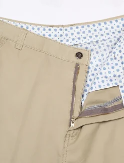 Best OUKU Men's Graduation Dress Pants Trousers Chinos Buttons Pocket Plain Comfort Formal Party Work Fashion Classic Style Dark Khaki Light Khaki Micro-elastic