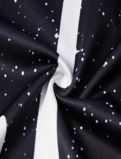 Online OUKU Men's Graphic Color Block Starry Sky Milk Cup Hoodie Hoodies Sweatshirt Casual Hooded Daily Black Yellow Designer