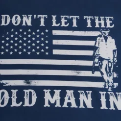 Discount OUKU Men's Graphic Don't Let The Old Man In T Shirt Short Sleeve T shirt 3D Print Crew Neck Shirt Retro Vintage Casual Street Style Sports Outdoor Holiday Going out