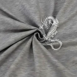 Outlet OUKU Men's Graphic Dragon T Shirt Tee Top Short Sleeve T shirt 3D Print Crew Neck Shirt Daily Designer Casual Sports Outdoor Holiday Going out Black Burgundy Gray Spring & Summer Clothing Apparel S M L XL