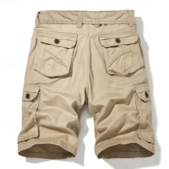 Outlet OUKU Men's Graphic Geometric Cargo Shorts Mid Waist Sports Fashion Designer Outdoor Sports Outdoor Camping & Hiking 6 Pocket Designer Clothing Apparel