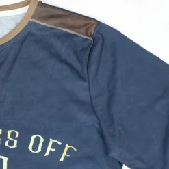 Outlet OUKU Men's Graphic Letter Don't Piss Off Old People Henley Shirt Tee Long Sleeve 3D Print Vintage Fashion Designer Outdoor Casual Daily Spring & Fall Black Blue Brown Green Gray Henley Henley T-Shirt