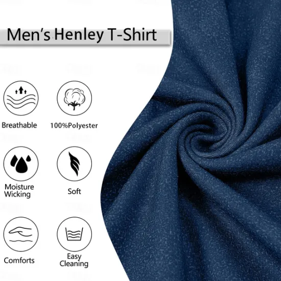 Clearance OUKU Men's Graphic Letter I Fix Stuff Henley Shirt Tee Long Sleeve 3D Print Fashion Designer Comfort Casual Daily Wear Going out Spring & Fall Black Navy Blue Blue Brown Gray Henley Henley T-Shirt