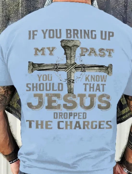 Outlet OUKU Men's Graphic Letter Jesus T Shirt Tee 100% Cotton Short Sleeve Graphic Shirt Wine Black White Comfortable Tee Vacation Daily Wear Fashion Designer Clothing