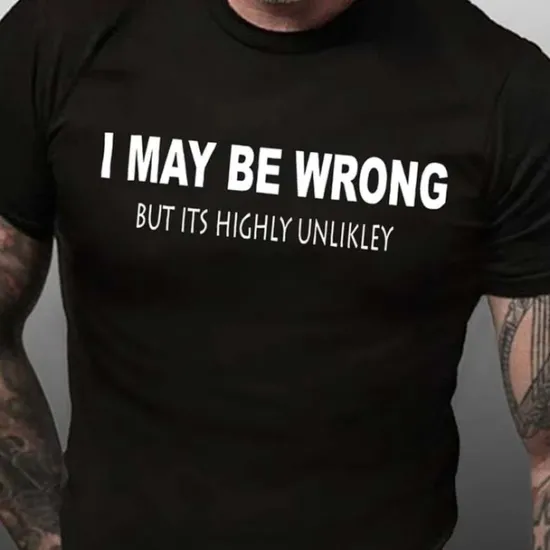 Best OUKU Men's Graphic Letter T Shirt Casual Style 100% Cotton Short Sleeve Graphic Shirt Black Red Burgundy Comfortable Tee Vacation Casual Fashion Designer Clothing