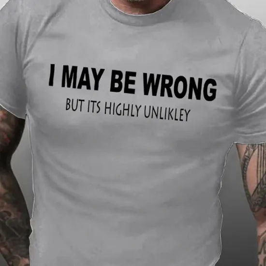 Best OUKU Men's Graphic Letter T Shirt Casual Style 100% Cotton Short Sleeve Graphic Shirt Black Red Burgundy Comfortable Tee Vacation Casual Fashion Designer Clothing