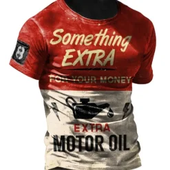 Sale OUKU Men's Graphic Letter T Shirt Distressed T Shirt Short Sleeve T shirt 3D Print Crew Neck Shirt Fashion Basic Classic Street Casual Daily Yellow Red Blue Summer Clothing Apparel S M L XL 2XL 3XL 4XL