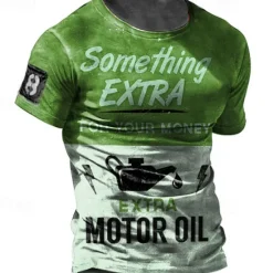 Sale OUKU Men's Graphic Letter T Shirt Distressed T Shirt Short Sleeve T shirt 3D Print Crew Neck Shirt Fashion Basic Classic Street Casual Daily Yellow Red Blue Summer Clothing Apparel S M L XL 2XL 3XL 4XL