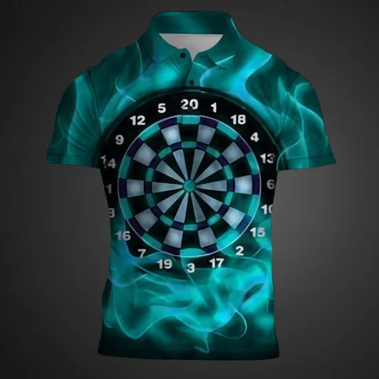 Clearance OUKU Men's Graphic Polo Shirts Golf Shirt Short Sleeve Polo Shirts Collared Shirts Casual Vacation Wear Rave Wear Party Outfits Buttons 3D Print Summer Yellow Red Navy Blue