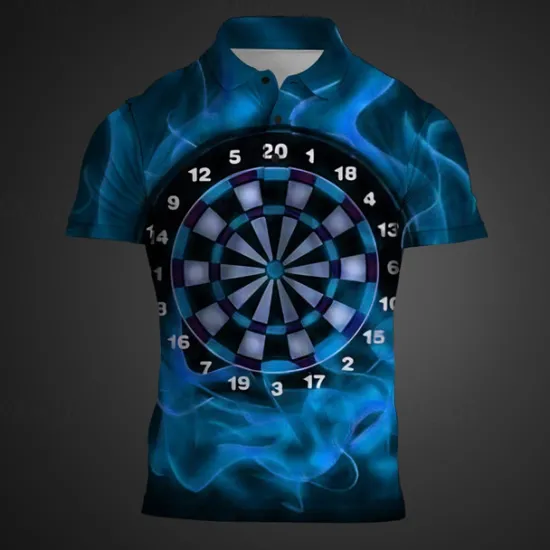 Clearance OUKU Men's Graphic Polo Shirts Golf Shirt Short Sleeve Polo Shirts Collared Shirts Casual Vacation Wear Rave Wear Party Outfits Buttons 3D Print Summer Yellow Red Navy Blue