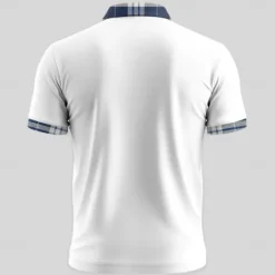 Best OUKU Men's Graphic Polo Short Sleeve Polo Shirts Collared Shirts Casual School Outdoor Athleisure Daily Wear 3D Print Summer Black White Blue