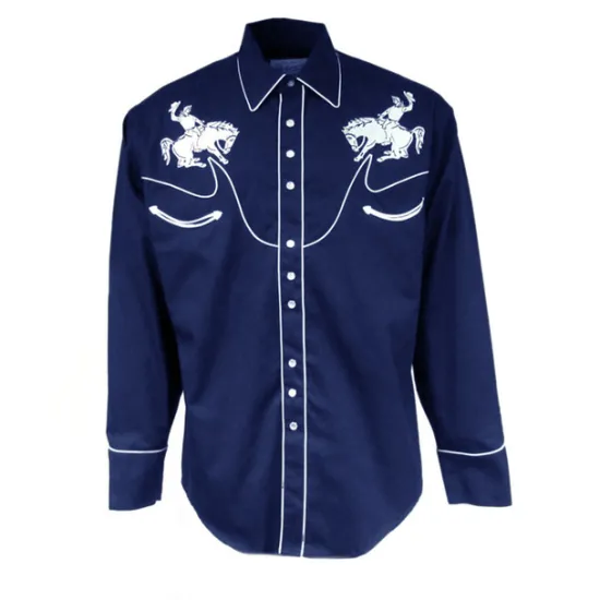 Clearance OUKU Men's Graphic Prints Cowboy Shirt Western Shirt Cowboy Shirt Long Sleeve Sports Fashion Streetwear Outdoor Daily Fall & Winter Turndown Print Button-Down Black Red Blue Green