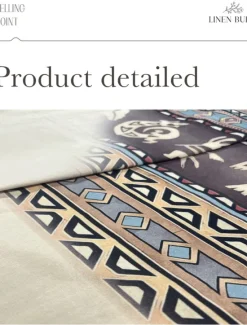 Outlet OUKU Men's Graphic Prints Linen Pants Baggy Pants Mid Waist Streetwear Hawaiian Designer Casual Daily Holiday Drawstring Elastic Waist Front Pocket Spring & Summer 3D Print Green Khaki Gray