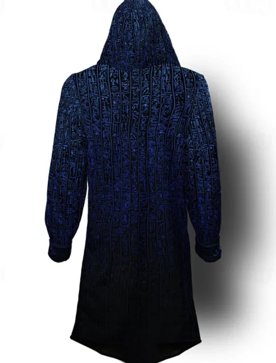 Clearance OUKU Men's Graphic Prints Winter Coat Fleece Jacket Coat Warm Breathable Comfortable Fashion Streetwear Sport Sports & Outdoor Daily Wear Going out Zipper Pocket Print Fall & Winter Hoodie Long Sleeve