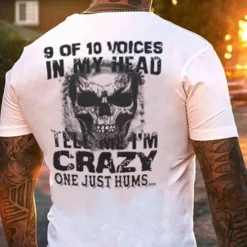 Clearance OUKU Men's Graphic Skull Letter T Shirt Funny T Shirts Short Sleeve T shirt 3D Print Crew Neck Shirt Fashion Basic Classic Street Casual Daily Black White Blue Summer Clothing Apparel S M L XL 2XL 3XL 4XL