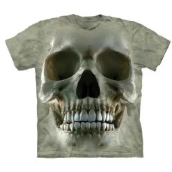 New OUKU Men's Graphic Skulls T Shirt Tee Short Sleeve T shirt 3D Print Crew Neck Shirt Vintage Fashion Designer Outdoor Casual Daily 1 2 3 Spring & Summer Clothing Apparel S M L XL 2XL 3XL 4XL