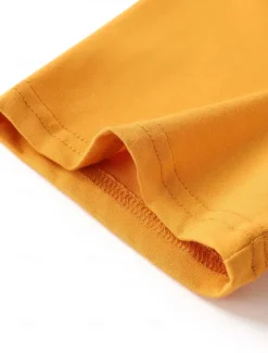 Best OUKU Men's Graphic T Shirt Tee Top Short Sleeve T shirt Crew Neck Shirt Fashion Outdoor Casual Street Casual Daily Spring & Summer Clothing Apparel S M L XL XXL Orange