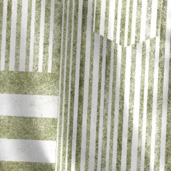 Hot OUKU Men's Graphic Vertical Stripes Polo Short Sleeve Polo Shirts Collared Shirts Business Casual Outdoor Athleisure Daily Wear Buttons 3D Print Summer Blue Brown Green