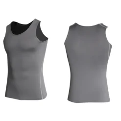 Online OUKU Men's Gym Tank Top Compression Tank Top Sleeveless Vest / Gilet Athletic Summer Breathable Quick Dry Moisture Wicking Soft Gym Workout Running Active Training Sportswear Activewear Solid Colored