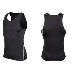 Online OUKU Men's Gym Tank Top Compression Tank Top Sleeveless Vest / Gilet Athletic Summer Breathable Quick Dry Moisture Wicking Soft Gym Workout Running Active Training Sportswear Activewear Solid Colored