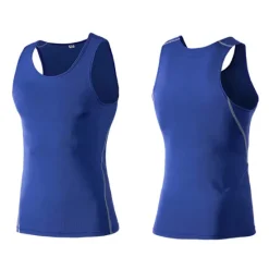 Online OUKU Men's Gym Tank Top Compression Tank Top Sleeveless Vest / Gilet Athletic Summer Breathable Quick Dry Moisture Wicking Soft Gym Workout Running Active Training Sportswear Activewear Solid Colored