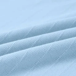 Online OUKU Men's Henley Shirt Short Sleeve Shirt Ribbed Knit tee Tee Top Short Sleeve Solid Color Daily Hawaiian Buttons Henley Outdoor Street Causal Summer Light Blue White Brown Henley T-Shirt