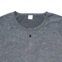 Best OUKU Men's Henley Shirt Tee Short Sleeve Solid Color Plain Distressed Buttons Washed Henley Outdoor Casual Daily Summer Spring & Fall Black Gray Navy Blue Henley T-Shirt