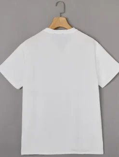 New OUKU Men's Henley Shirt Tee Top Plain V Neck Street Vacation Short Sleeves Clothing Apparel Fashion Designer Basic