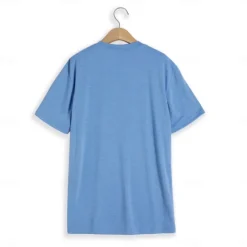 Clearance OUKU Men's Henley Shirt Tee Top Plain Henley Street Vacation Short Sleeve Button Pocket Clothing Apparel Fashion Designer Basic
