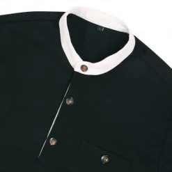 Clearance OUKU Men's Henley Shirt Tee Top Color Block Henley Outdoor Casual Short Sleeve Button Pocket Clothing Apparel Fashion Designer Comfortable