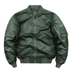 New OUKU Men's Hiking Jacket Bomber Jacket Military Tactical Jacket Outdoor Thermal Warm Windproof Breathable Lightweight Outerwear Windbreaker Top Hunting Fishing Climbing Black Army Green Blue