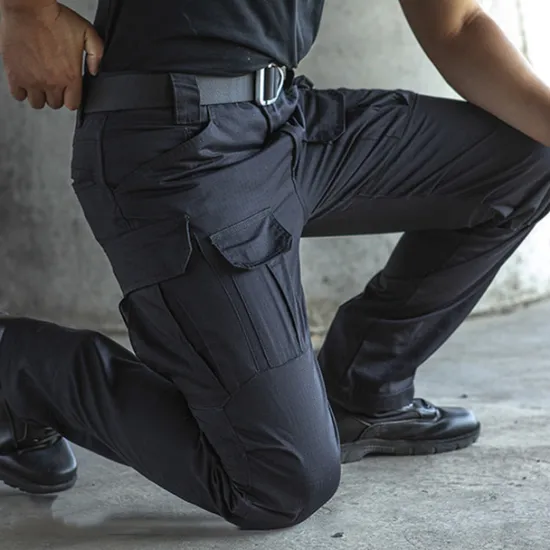 New OUKU Men's Hiking Pants Trousers Work Pants Tactical Cargo Pants Military Summer Spring Outdoor Ripstop Windproof Breathable Quick Dry Bottoms Elastic Waist Zipper Pocket Gray Green Black Climbing Camping
