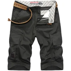 Outlet OUKU Men's Hiking Shorts Hiking Cargo Shorts Military Solid Color Summer Outdoor 12