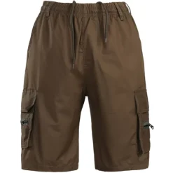 Outlet OUKU Men's Hiking Shorts Hiking Cargo Shorts Drawstring Solid Color Summer Outdoor 10