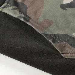 Hot OUKU Men's Hoodie Hooded Color Block Camouflage Patchwork Pocket Sports & Outdoor Daily Holiday Streetwear Basic Casual Spring & Fall Clothing Apparel Hoodies Sweatshirts Black