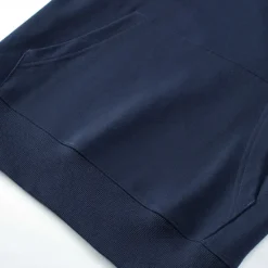 Sale OUKU Men's Hoodie Black White Navy Blue Hooded Plain Pocket Christmas Gifts Work Sports & Outdoor Active Cool Basic Fall Winter Clothing Apparel Hoodies Sweatshirts Long Sleeve