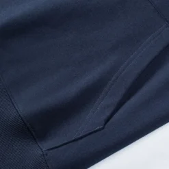 Sale OUKU Men's Hoodie Black White Navy Blue Hooded Plain Pocket Christmas Gifts Work Sports & Outdoor Active Cool Basic Fall Winter Clothing Apparel Hoodies Sweatshirts Long Sleeve