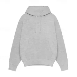 Best OUKU Men's Hoodie Black White Pink Light Grey Dark Gray Hooded Plain Pocket Sports & Outdoor Daily Holiday Streetwear Basic Casual Spring & Fall Clothing Apparel Hoodies Sweatshirts