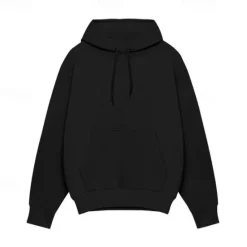 Best OUKU Men's Hoodie Black White Pink Light Grey Dark Gray Hooded Plain Pocket Sports & Outdoor Daily Holiday Streetwear Basic Casual Spring & Fall Clothing Apparel Hoodies Sweatshirts