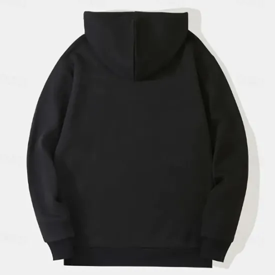 Best OUKU Men's Hoodie Fleece Hoodie Tactical Hoodie Black Army Green Khaki Light Grey Dark Gray Hooded Plain Pocket Casual Daily Streetwear Basic Casual Tactical Spring & Fall Cross-Seasons Clothing Apparel