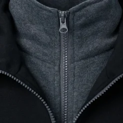 Clearance OUKU Men's Hoodie Full Zip Hoodie Tactical Hoodie Black Light Grey Dark Gray Hooded Plain Tactical Sports & Outdoor Daily Streetwear Cool Casual Winter Spring & Fall Clothing Apparel Hoodies Sweatshirts
