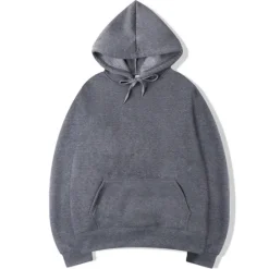 Best OUKU Men's Hoodie Hooded Sports & Outdoor Daily Holiday Pocket Plain Wine Red Black White Polyester Activewear Streetwear Sport Spring & Fall