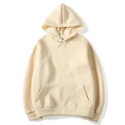 Best OUKU Men's Hoodie Hooded Sports & Outdoor Daily Holiday Pocket Plain Wine Red Black White Polyester Activewear Streetwear Sport Spring & Fall