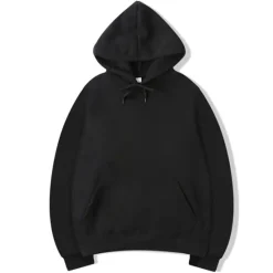 Best OUKU Men's Hoodie Hooded Sports & Outdoor Daily Holiday Pocket Plain Wine Red Black White Polyester Activewear Streetwear Sport Spring & Fall